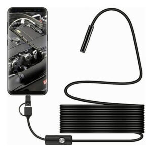 Câmera Endoscópio Android 10m Cabo Usb Led