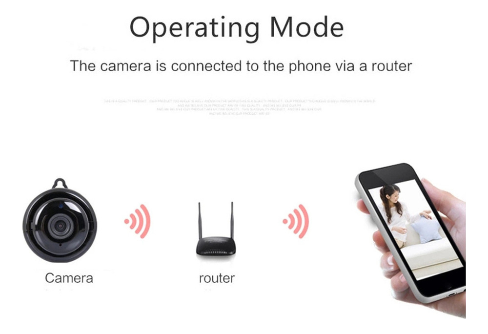 V380 Pro Wifi Hd Camera Home Security Ip Câmera Sem Fio - Imagem 6