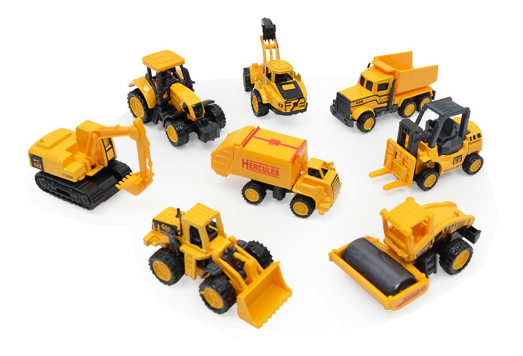 Mini Escavadeira De Carro De Engenharia De Veículos De Const - Imagem 4