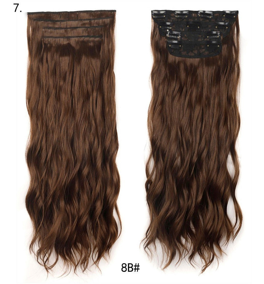 Peruca Feminina, Cabelo Comprido Encaracolado, Ondulado De Á - Imagem 26