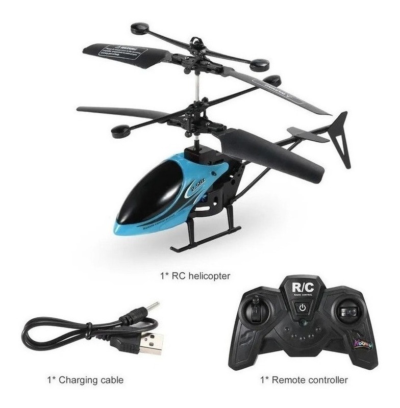 Helicóptero De Controle Remoto Mini Toy Rc - Imagem 3