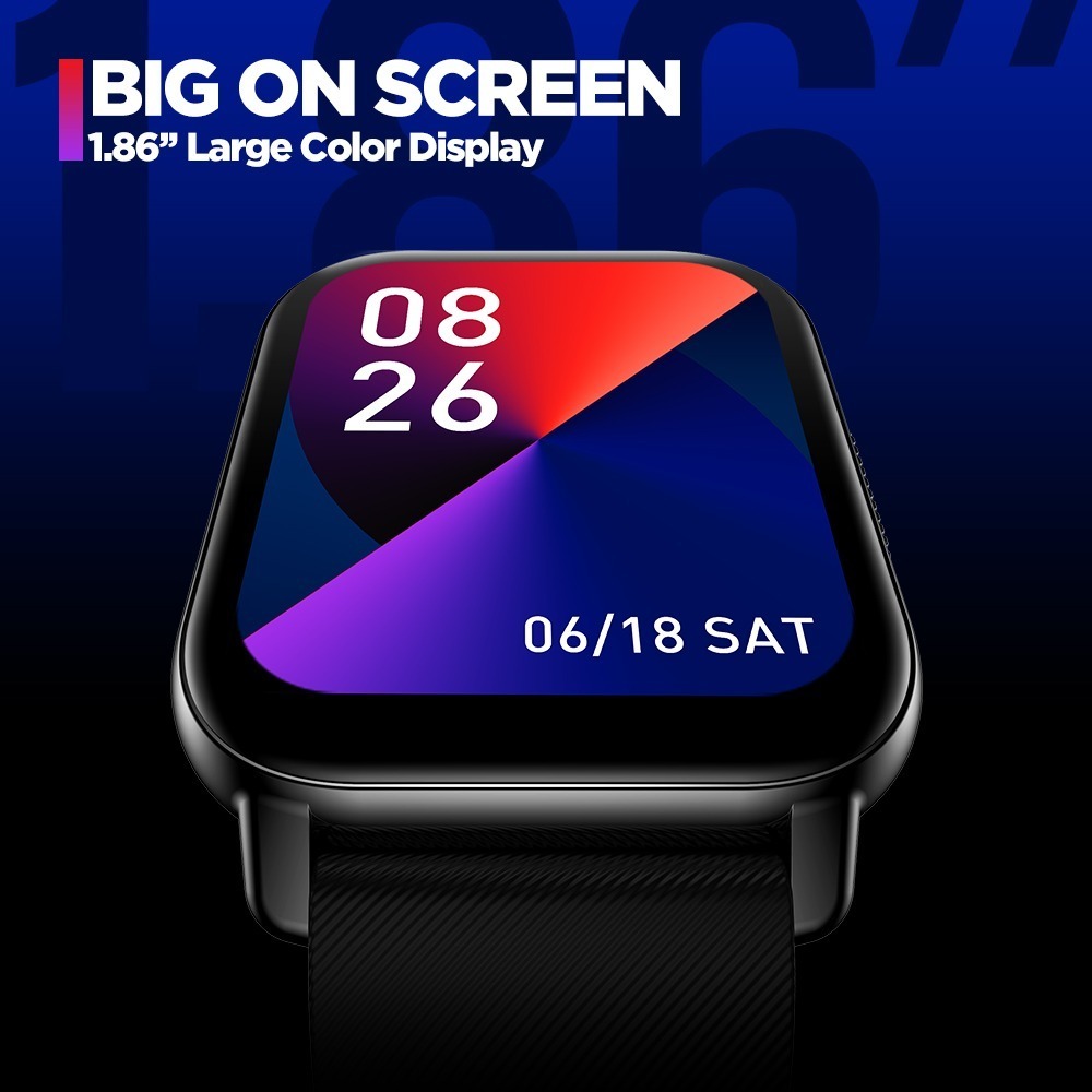 Smartwatch Zeblaze Btalk 1.86 Voice Calling Health Fitness - Imagem 2
