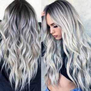 Perucas Completas Cabelo Ondulado Longo Sintético