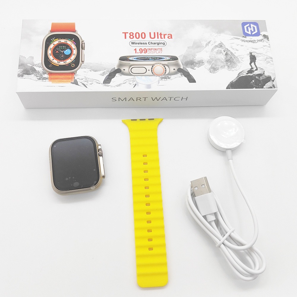 Kit 3 Smartwatches T800 Ultra Bluetooth Relógios Atacado - Imagem 8