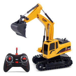 1/24 Rc Escavadeira Rc Carro Construção Trator Crianças Brin