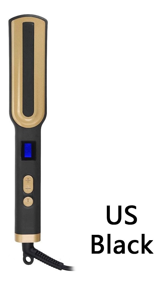 Máquina De Alisamento De Ferro Led Hot Comb - Imagem 13