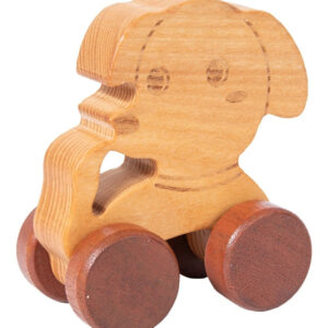 H Carrinho De Madeira Infantil Mão Segurando Brinquedo Inerc