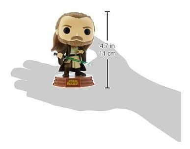 Funko Pop Star Wars Em Toda A Galáxia Quigon Jinn - Imagem 6