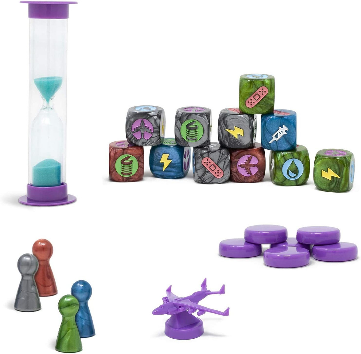 Jogo De Tabuleiro Da Família Pandemic Rapid Response - Imagem 4