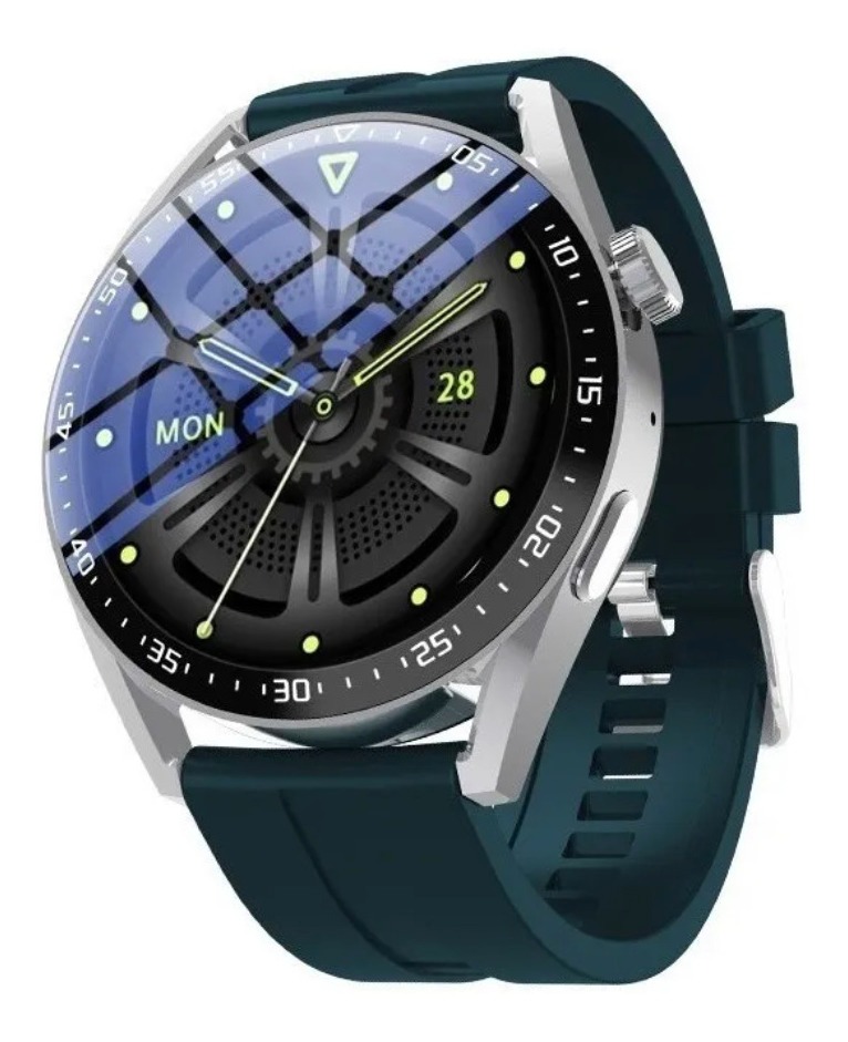 Novo Smartwatch Hw28 Bluetooth +nfc+phone, Verde