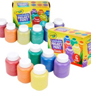 Tinta Infantil Lavável Crayola 12 Unidades Exclusiva Da Amaz