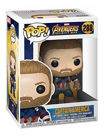 Funko Pop! Marvel: Guerra Infinita Dos Vingadores - Capitão - Imagem 5