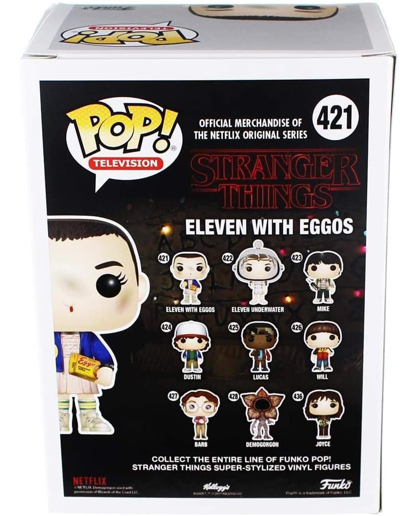 Boneco De Vinil Funko Pop Stranger Things Eleven Eggos - Imagem 4