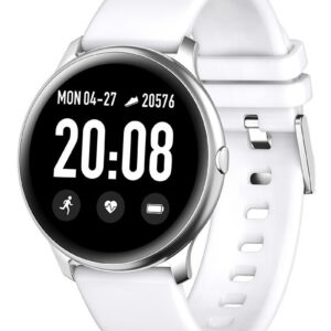 Smartwatch Kw19, Tela De Toque Completa, Pressão De