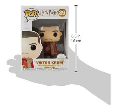 Funko Pop! Filmes: Harry Potter - Viktor Krum (natal) - Imagem 7