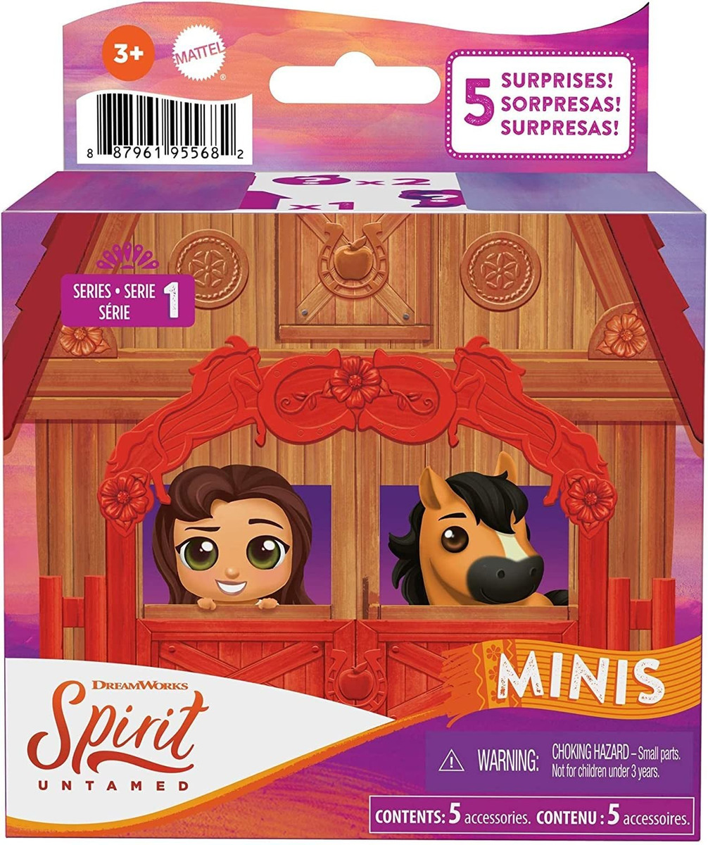 Mattel Spirit Indomável Surpresa Mini Amp Amp Friend Com 3