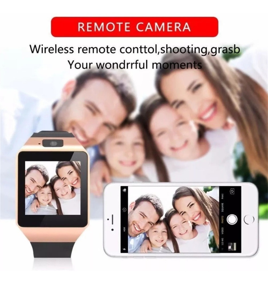 Digital Relógio De Pulso Com Câmera E Tela Sensível Ao Toque - Imagem 4