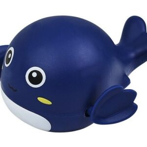 Brinquedos De Banho Infantis Baleia Bebê Azul Escuro