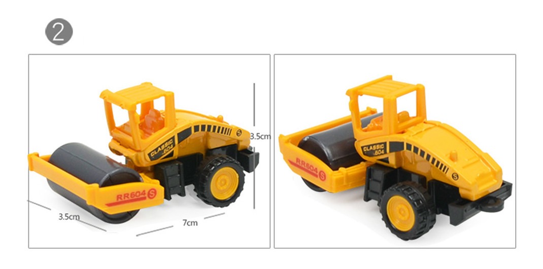 Mini Escavadeira De Carro De Engenharia De Veículos De Const - Imagem 7