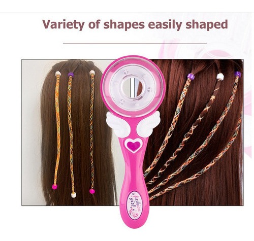 Trança Automática De Encrespadores De Cabelo Infantil Para C