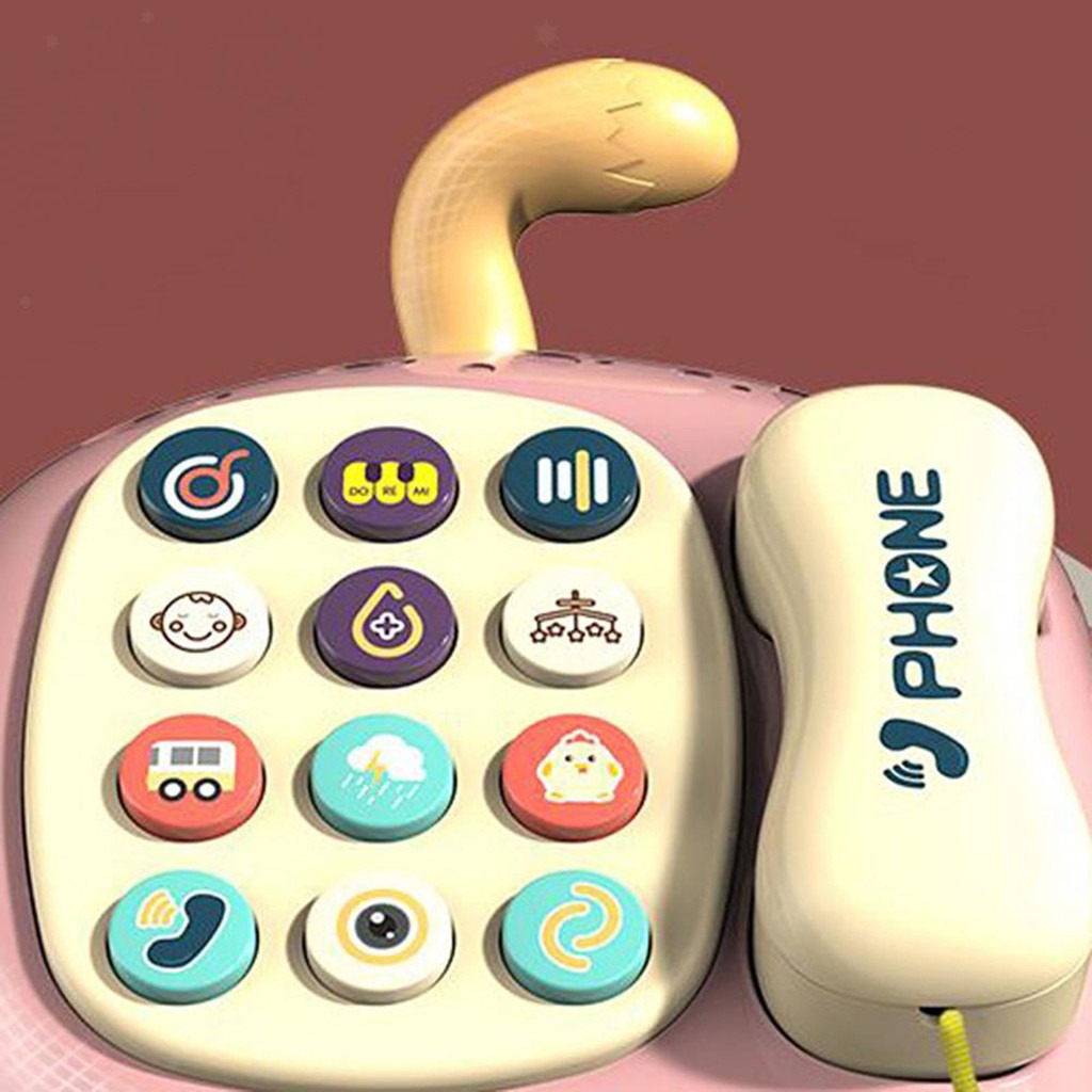 Crianças Telefone Brinquedo Educação Infantil Música Educaçã - Imagem 11