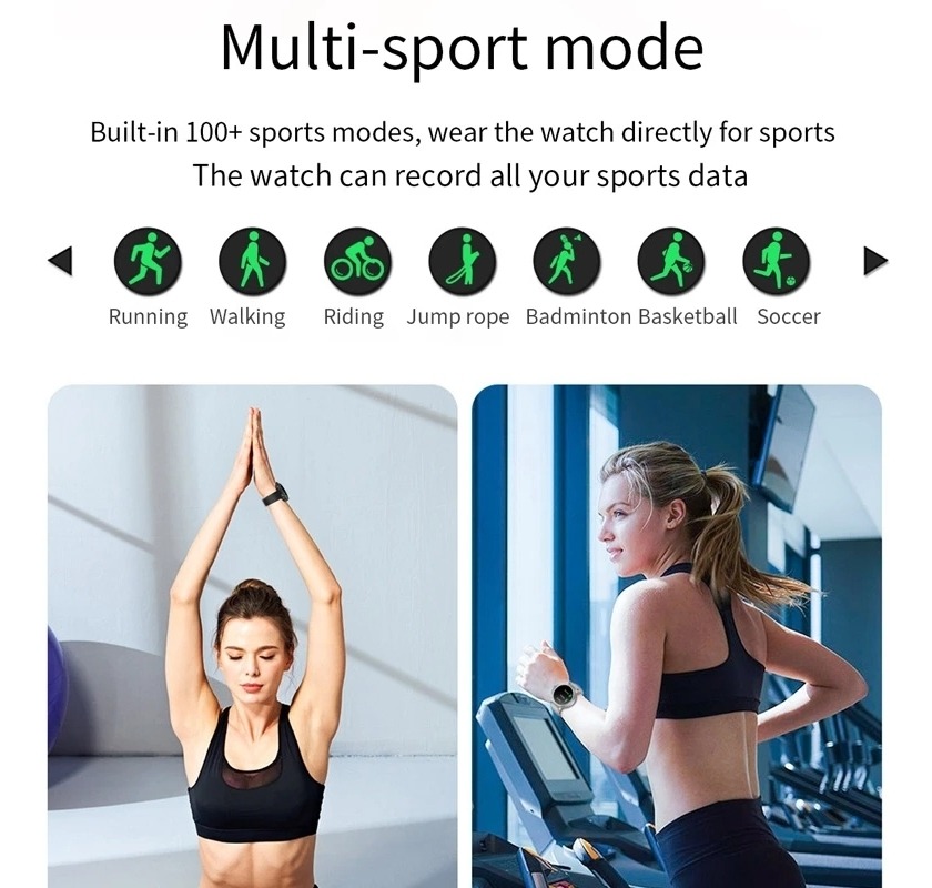 Smartwatch Feminino Bluetooth Call Sport Cf96 - Imagem 6