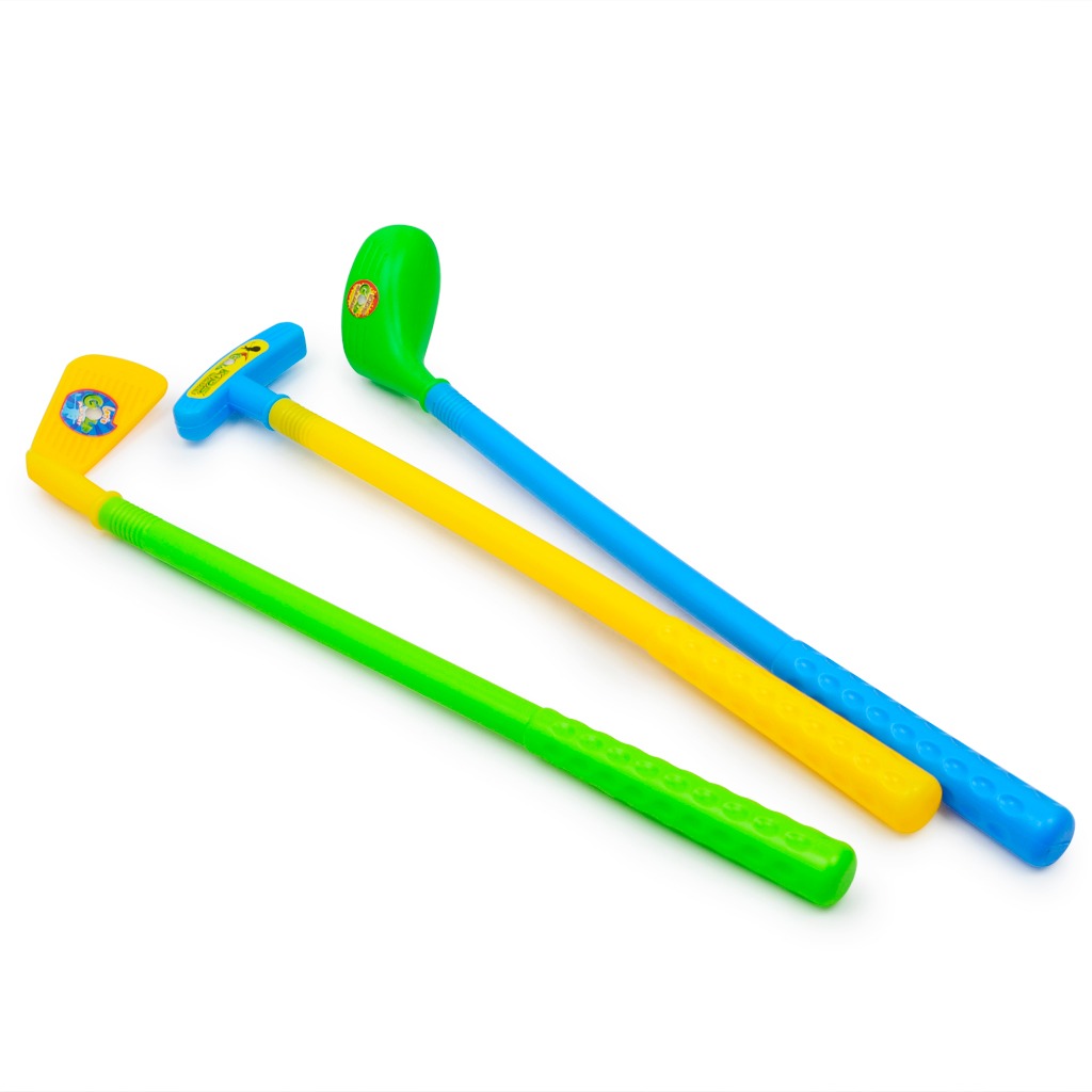 9pcs Plástico Mini-jogo De Golfe Conjunto Crianças Clube - Imagem 7