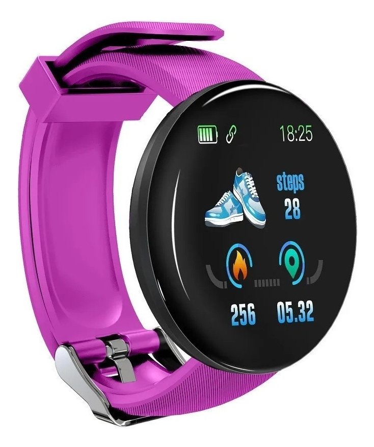 10 Smartwatches Atacado Relógios Tela Redonda Fornecedor D18 - Imagem 9