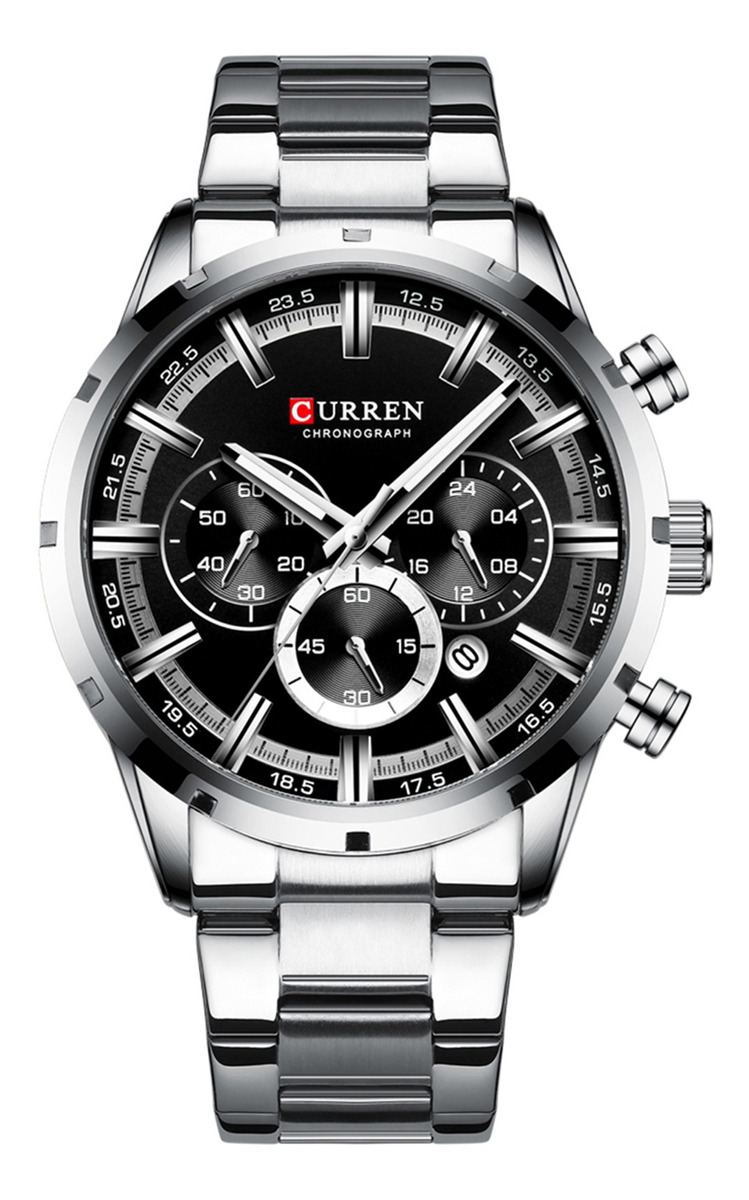 Curren 8355 Luxo Clássico Negócios Quartzo Homens Relógio 3a - Imagem 10