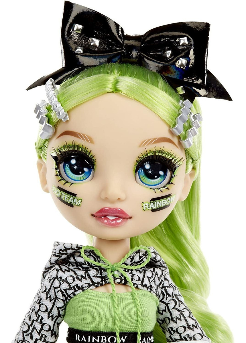 Rainbow High Cheer Jade Hunter Líder De Torcida Verde - Imagem 4