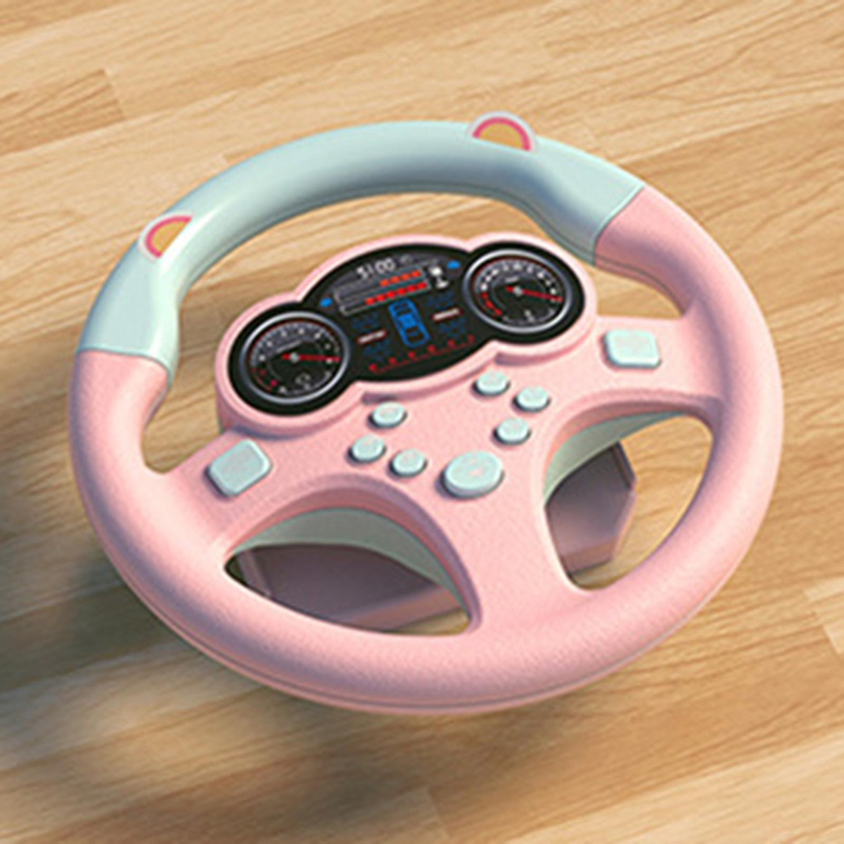 Brinquedo Infantil De Simulação De Volante De Carro Com - Imagem 15
