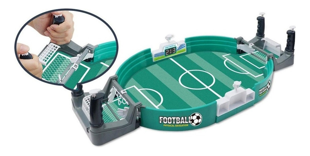 Conjunto De Brinquedos Grande Para Jogos De Tabuleiro De Fut - Imagem 10