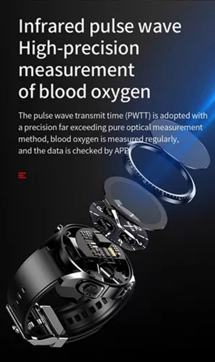 Smart Watch Tws 2 Em 1 Fones De Ouvido Sem Fio Bluetooth - Imagem 4