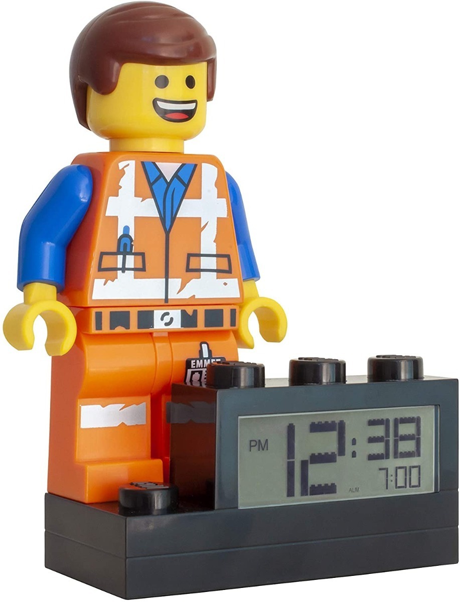 Minifigura Infantil Lego Movie 2 Emmet Light Up Despertador - Imagem 2