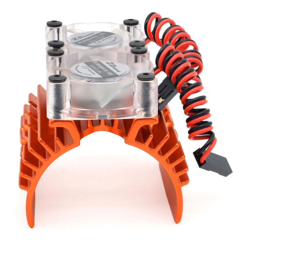 Dissipador De Calor Com Motor De Carro Rc Com Ventilador De - Imagem 2