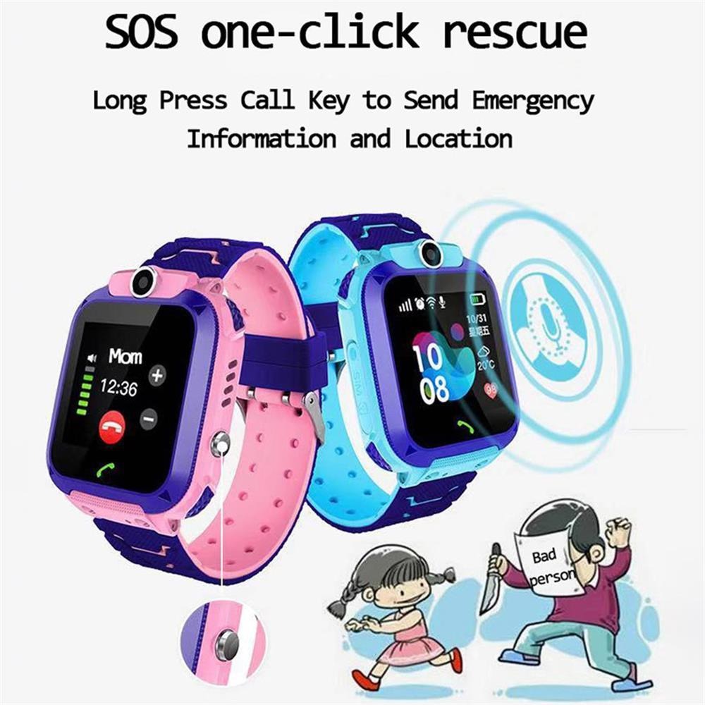Smartwatch Infantil Q12 Sos Com Cartão Sim À Prova - Imagem 2