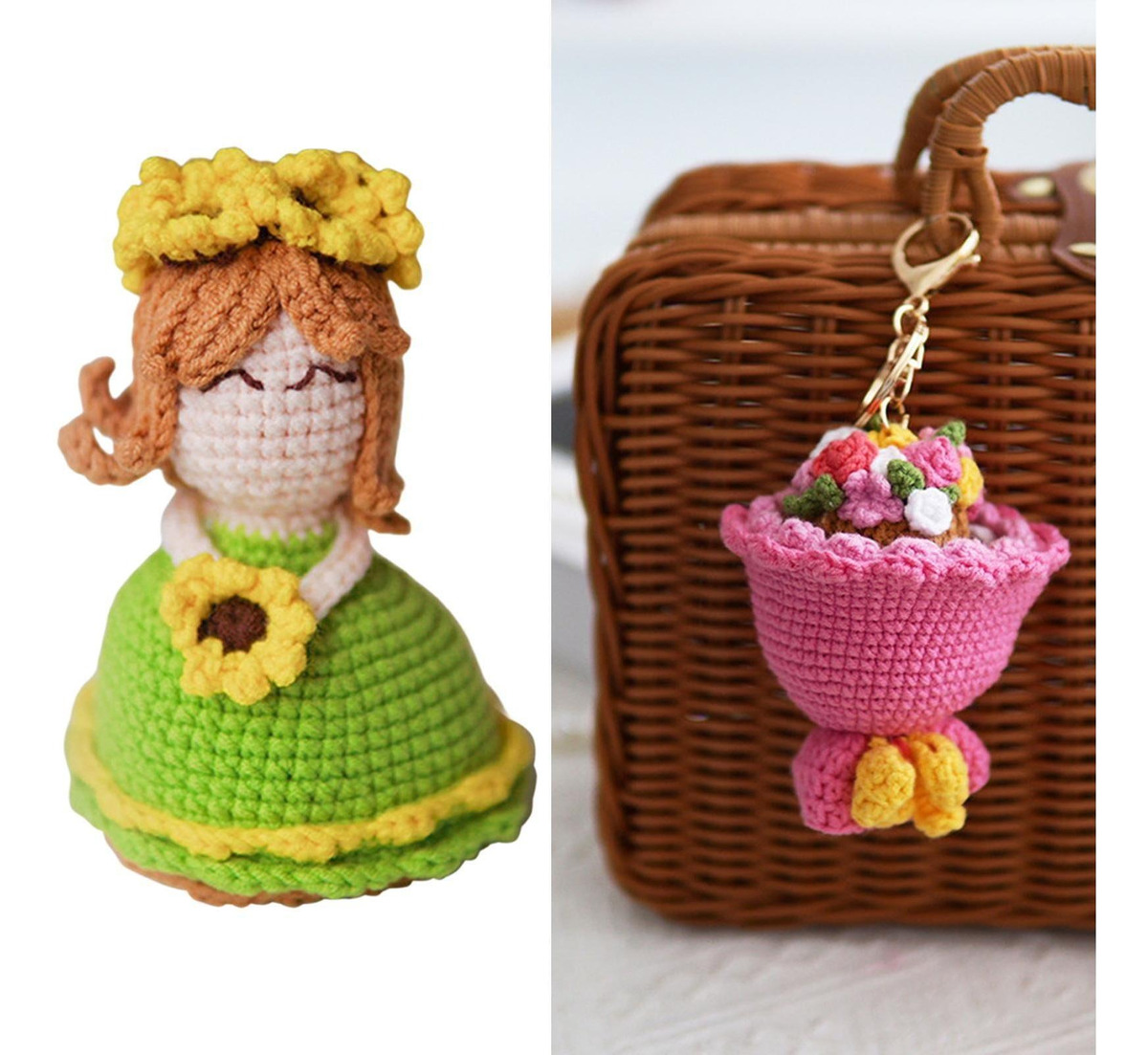 Decoração De Quarto De Boneca De De Crochê Faça Você - Imagem 14