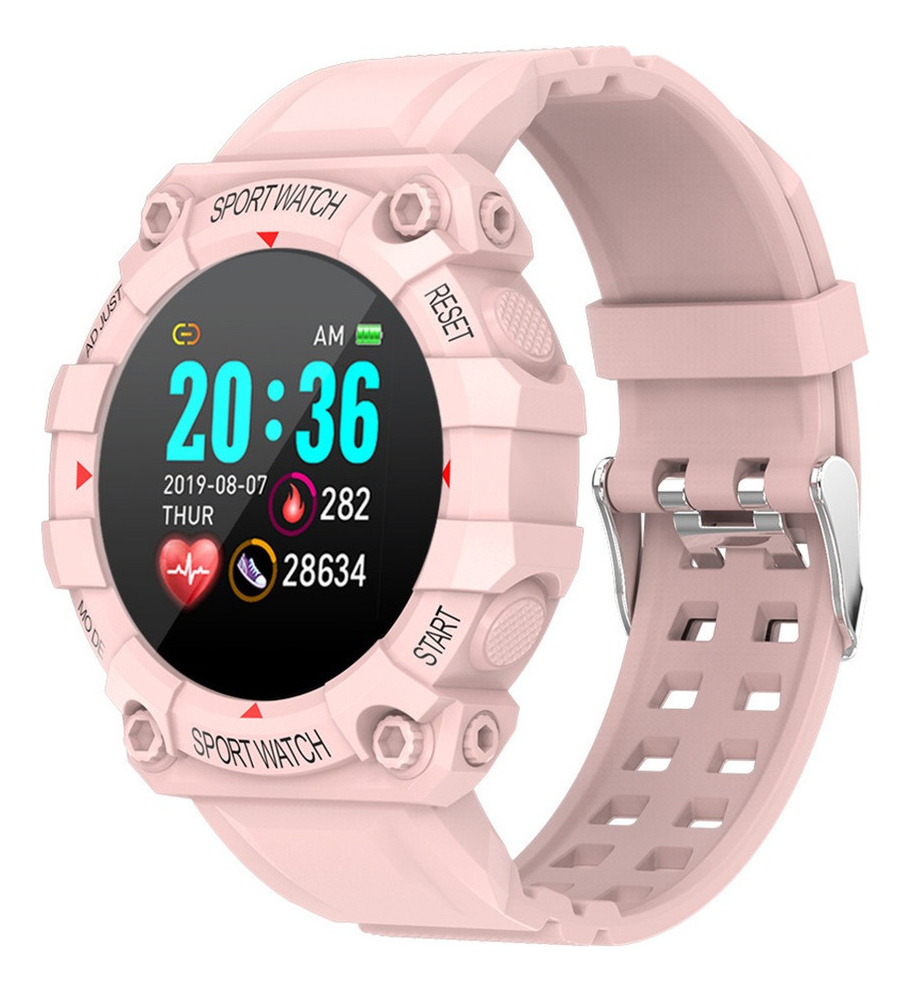 Kit 5 Smartwatches Fd68 Tela Redonda Relógios Atacado - Imagem 3