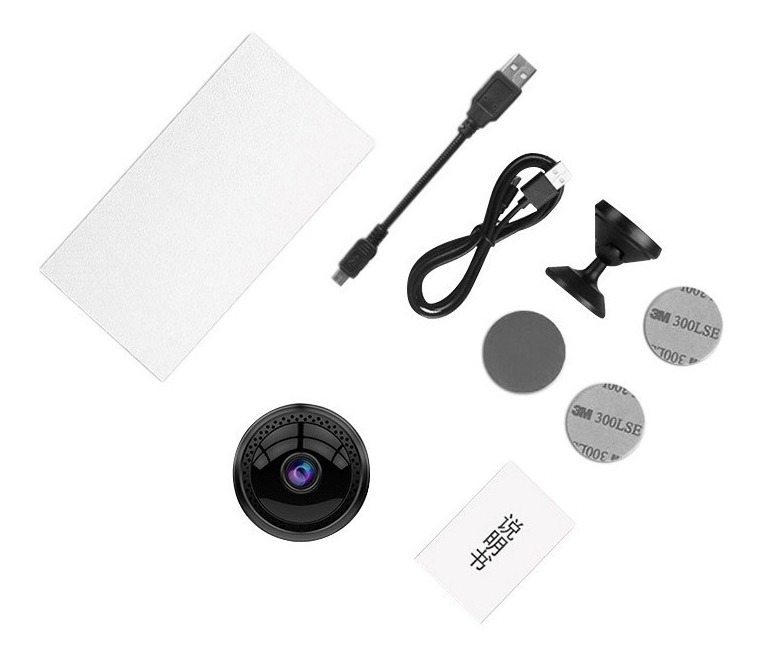 W12 Mini Wifi Câmera 1080p Pequeno Sem Fio Ip Câmera - Imagem 10