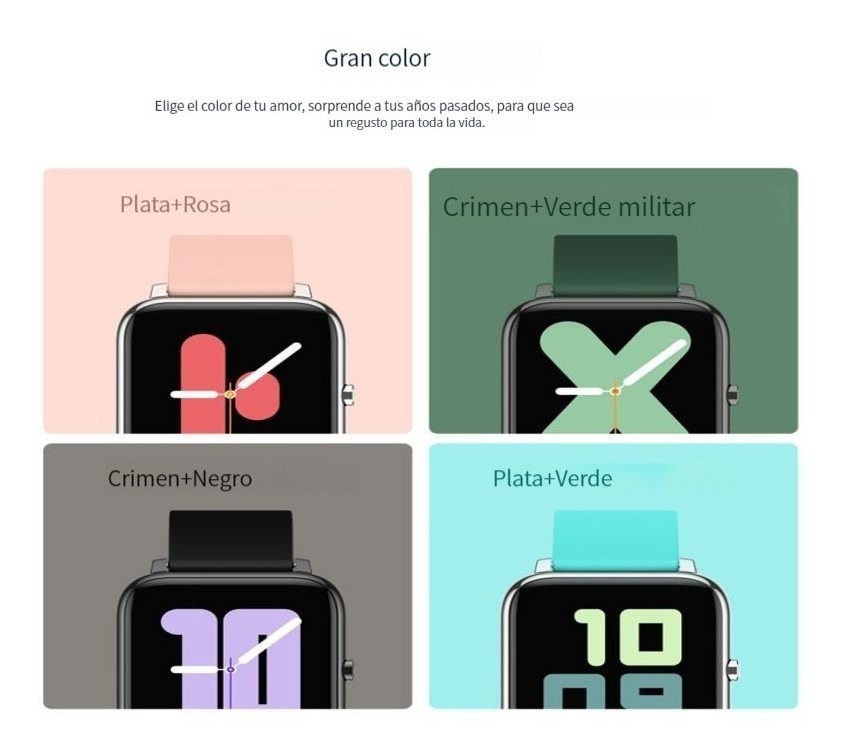 Smartwatch Esportivo De Frequência Cardíaca Bluetoo - Imagem 9