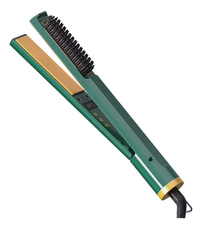 Escova De Alisamento De Cabelo Elétrica Profissional 3em1 - Imagem 13