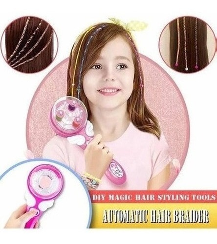 Cabelo Trançado Mágico Brinquedos Infantis Beleza Cabelo - Imagem 5