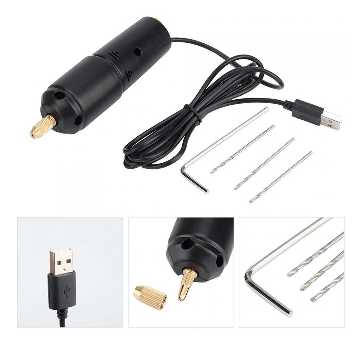 Furadeira Elétrica Pequena, Broca De Mão, Confortável Para S - Imagem 4