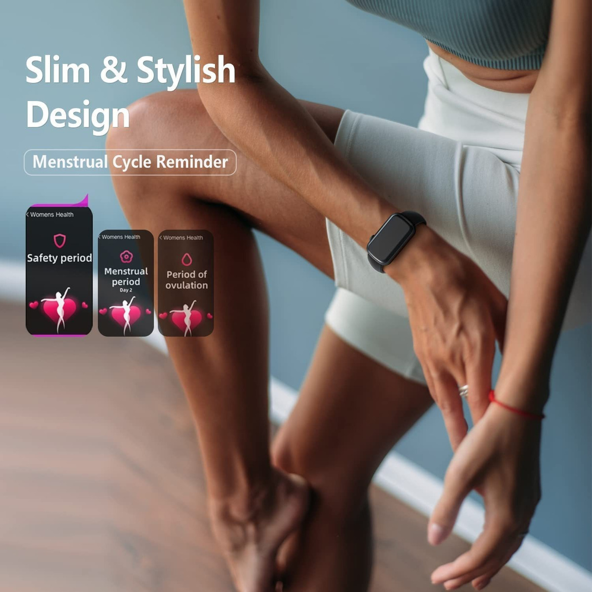 Fitness Tracker Smart Watch Spo2 Para Telefones Android E Io - Imagem 2