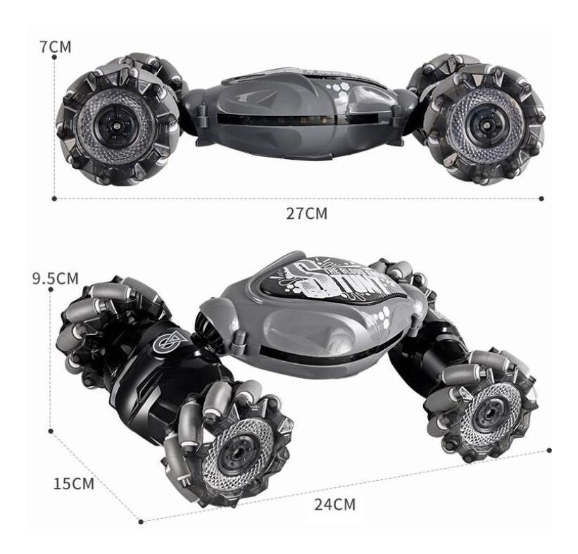 Stunt Car Carrinho Stunt Com Controle Remoto Gesto Sensor - Imagem 4