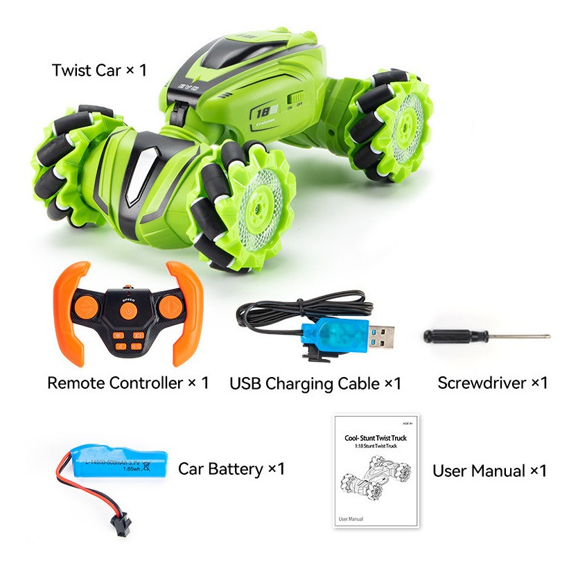 Deformação Do Controle Remoto Gesture Rc Car Drift Stunt 2.4