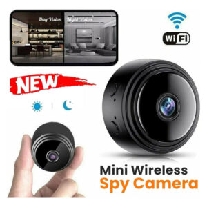 Mini Cameras De Segurança Wifi Visão Noturna Gravador Voz