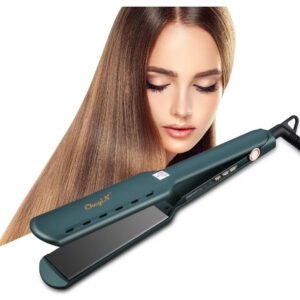 Alisadores De Cabelo Profissionais Ckeyin Em Cor Esmeralda