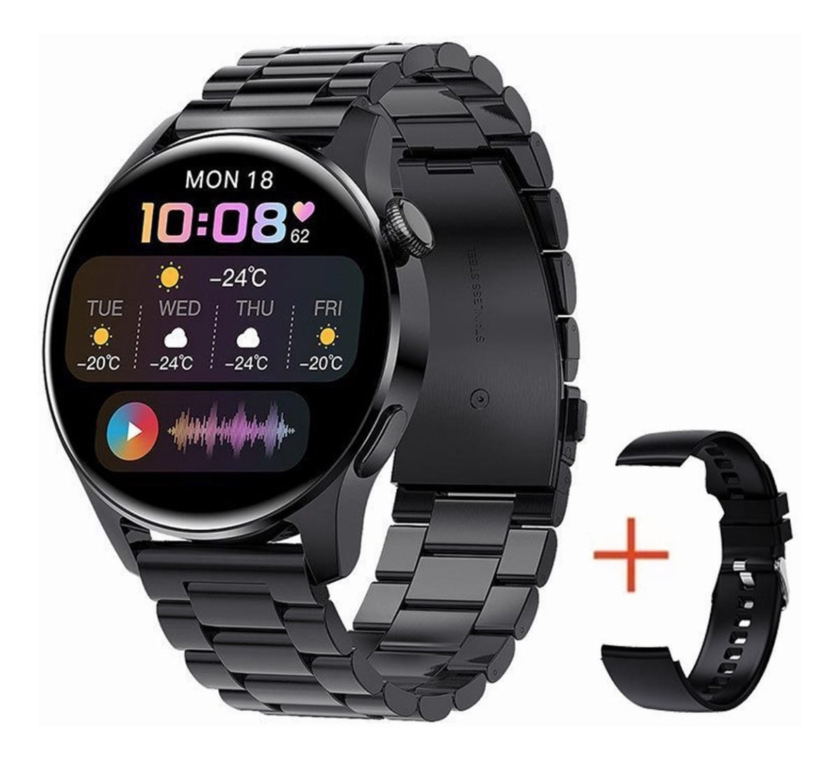 Para Xiaomi Huawei Relógio De Esportes Bluetooth Inteligente - Imagem 2
