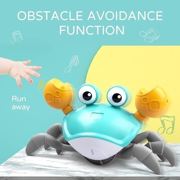Gift #crawling Brinquedo Do Bebê Do Caranguejo Com Música - Imagem 2